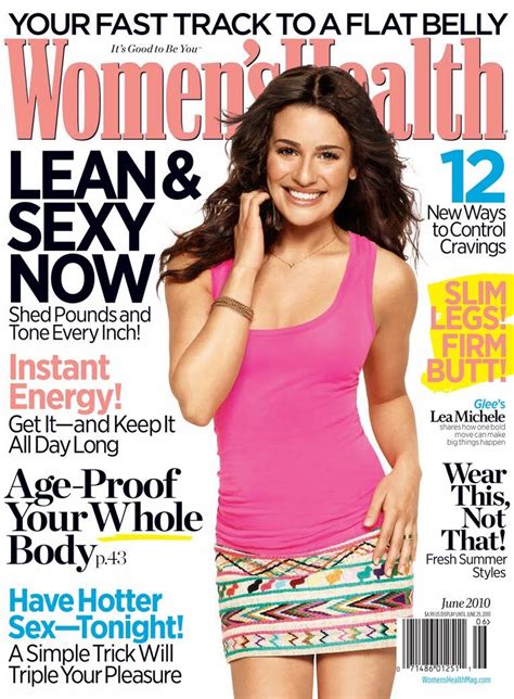 women's health magazine lea michele